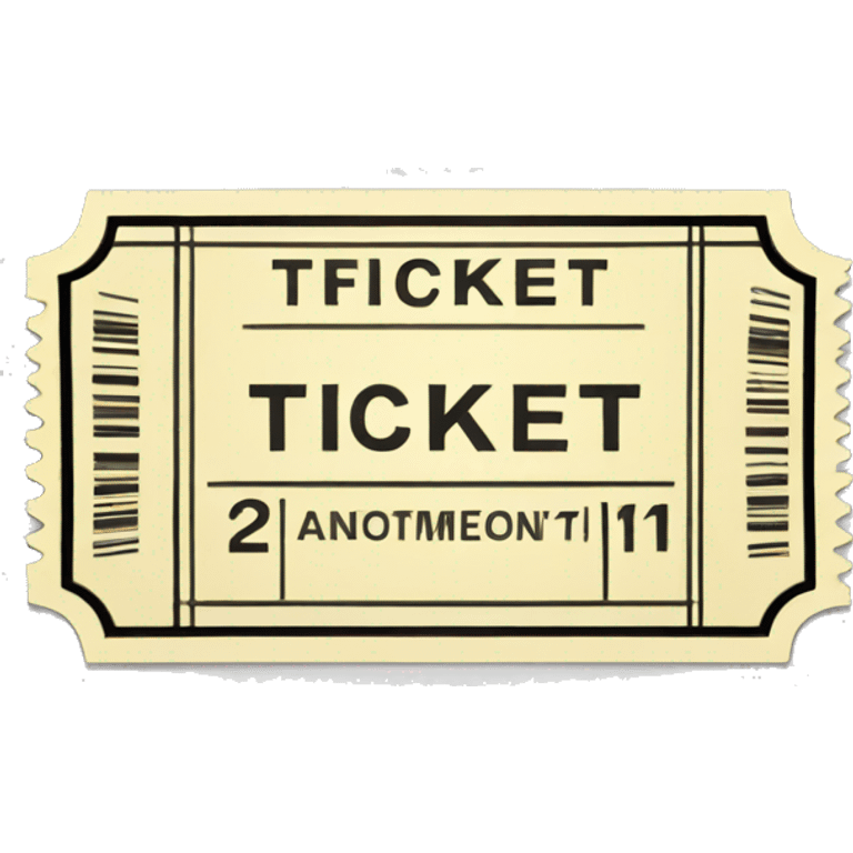 ticket emoji