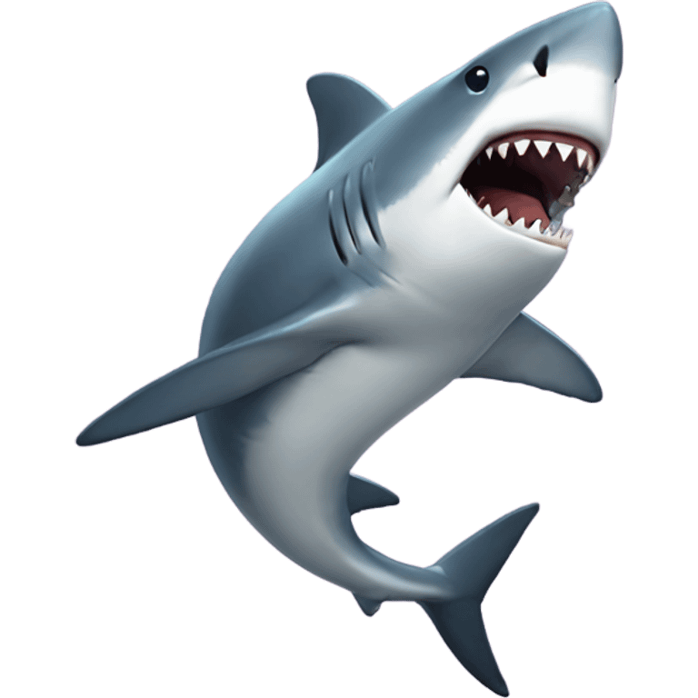 Shark dancing emoji