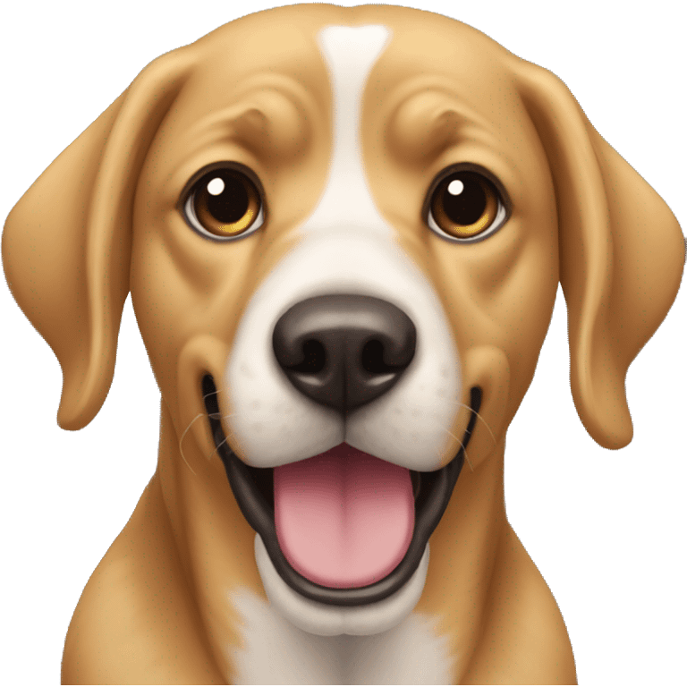 Chien méchant emoji