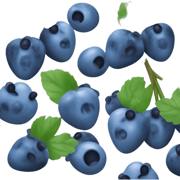 Blue berries  emoji