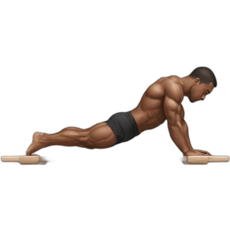 Planche calisthenics emoji