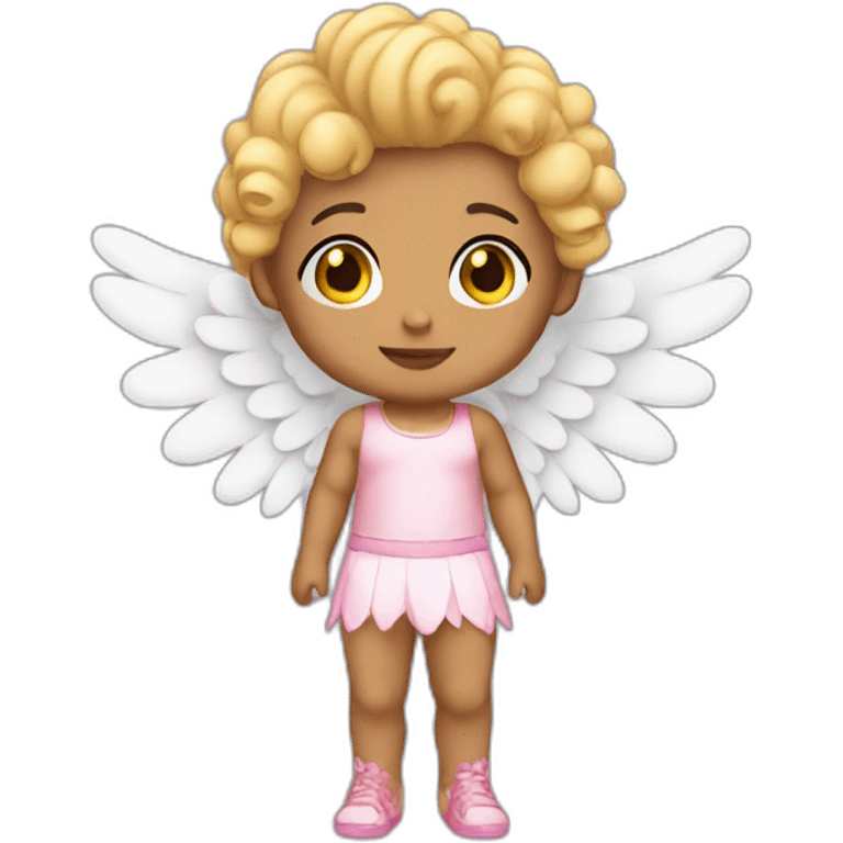 cupid light skin with wings emoji