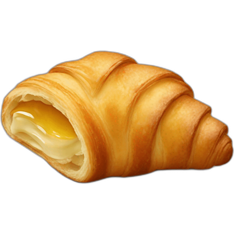 pistaccio croissant emoji