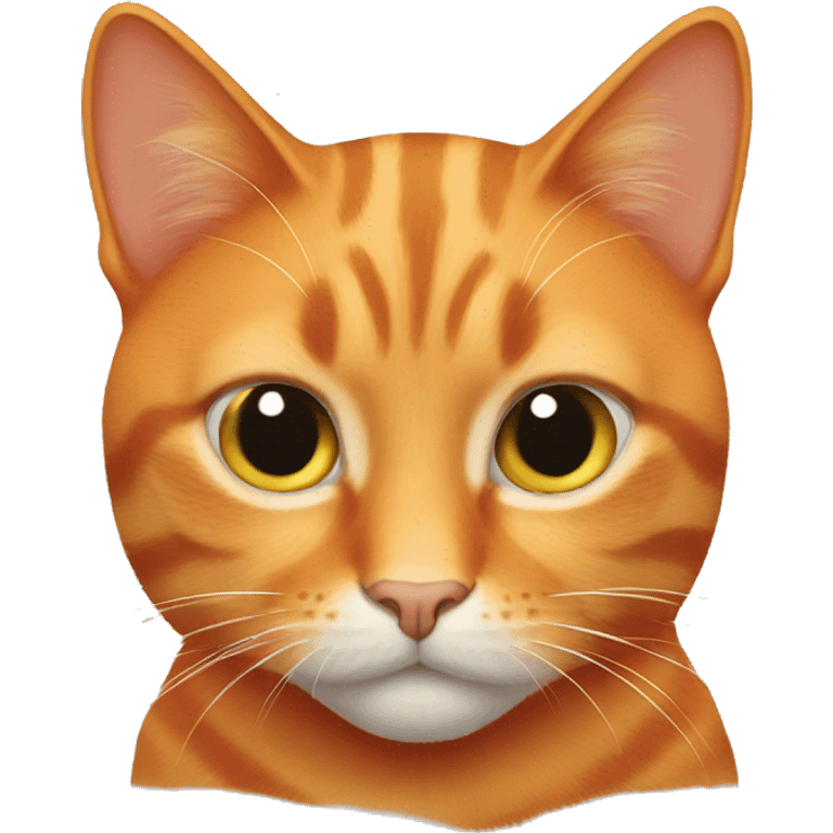 Orange cat  emoji