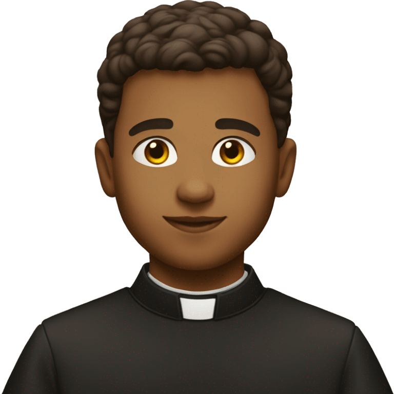 young american catholic priest emoji