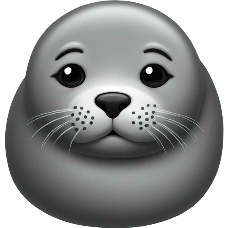 Sad chunky seal emoji