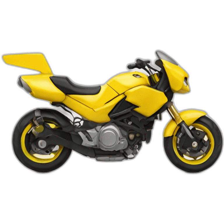 Pikachu moto emoji