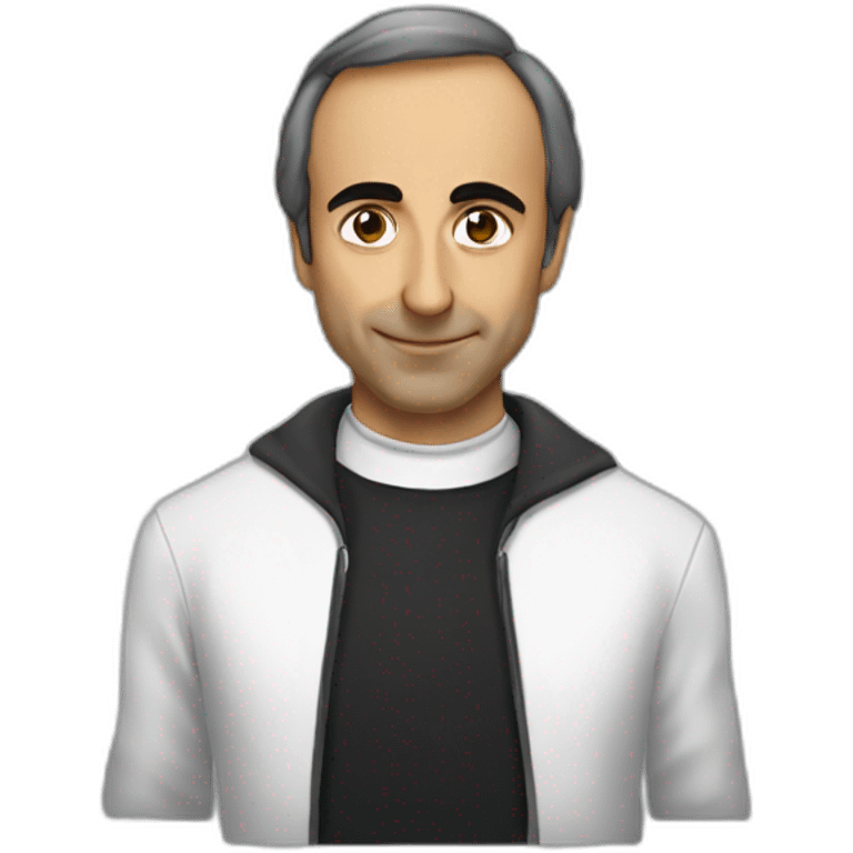 Zemmour et un noir emoji