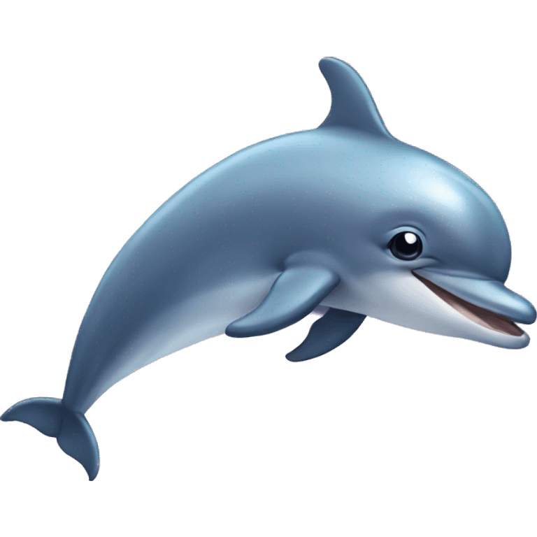 Cute dolphin emoji