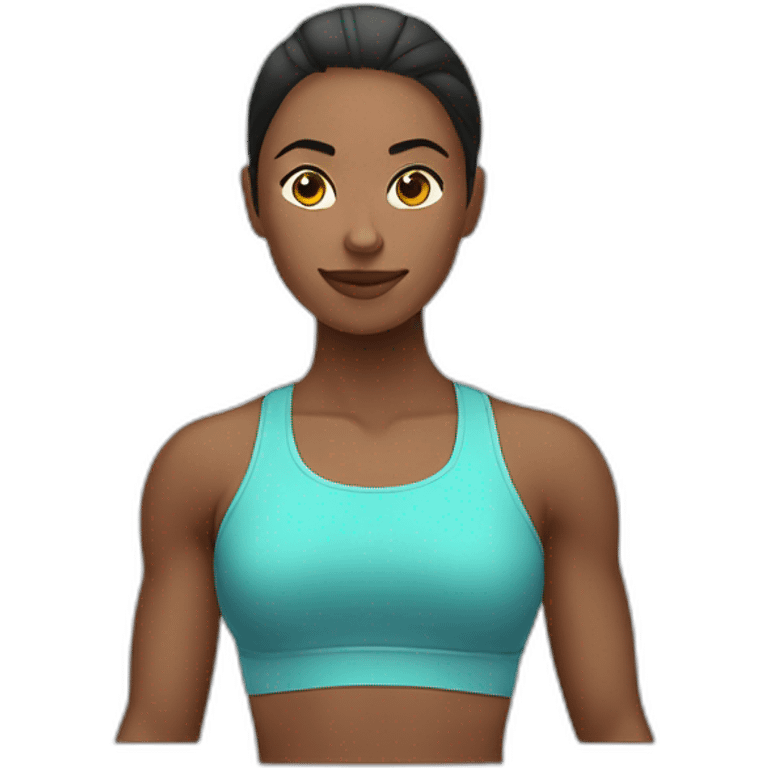 woman top gym emoji