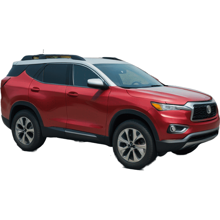 random suv side view emoji