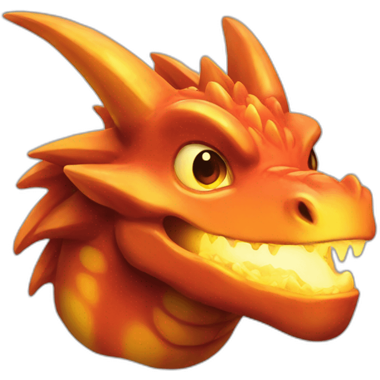 Dracaufeu shiny emoji