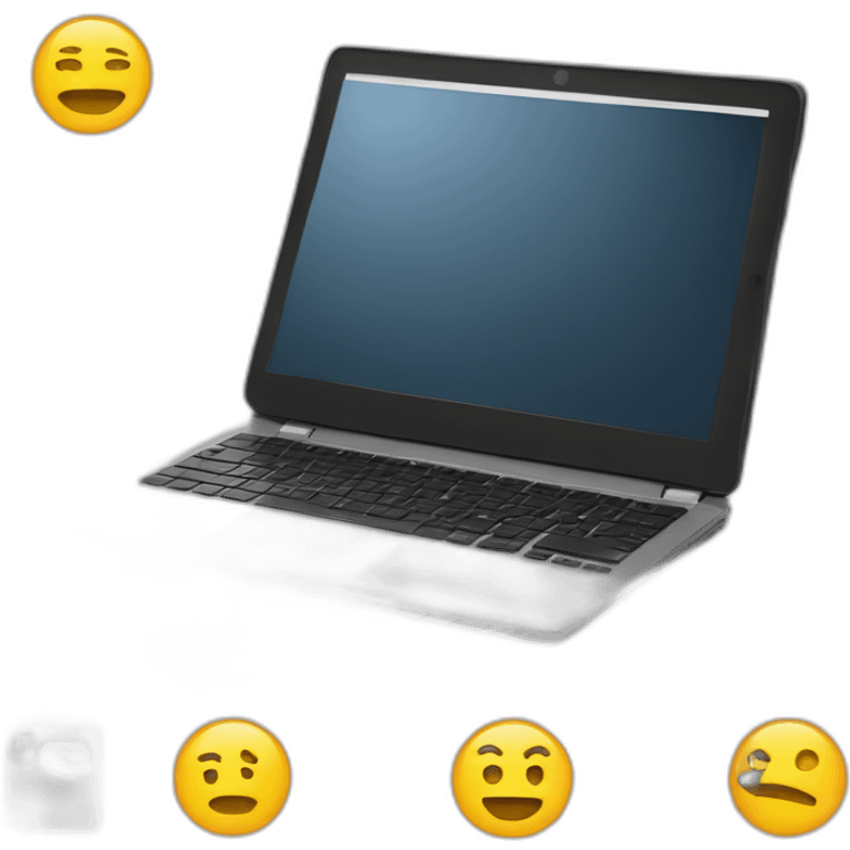 Laptop Vs phone emoji