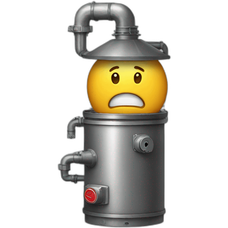 hugging boiler emoji