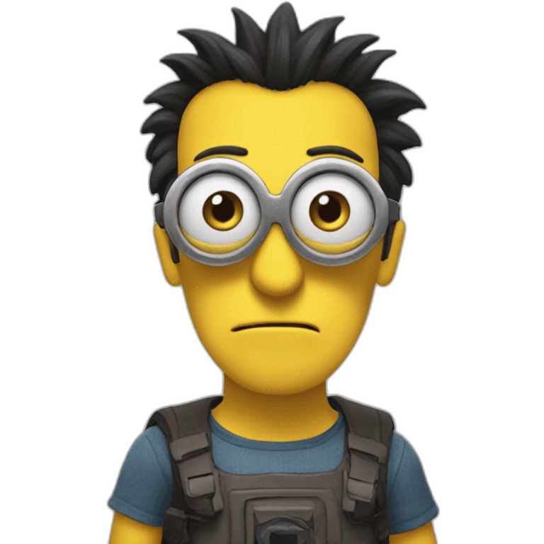 minions in batman emoji