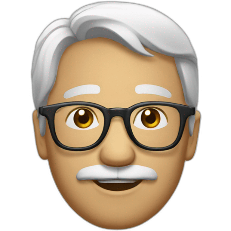 Un lyncornis avec des lunettes emoji