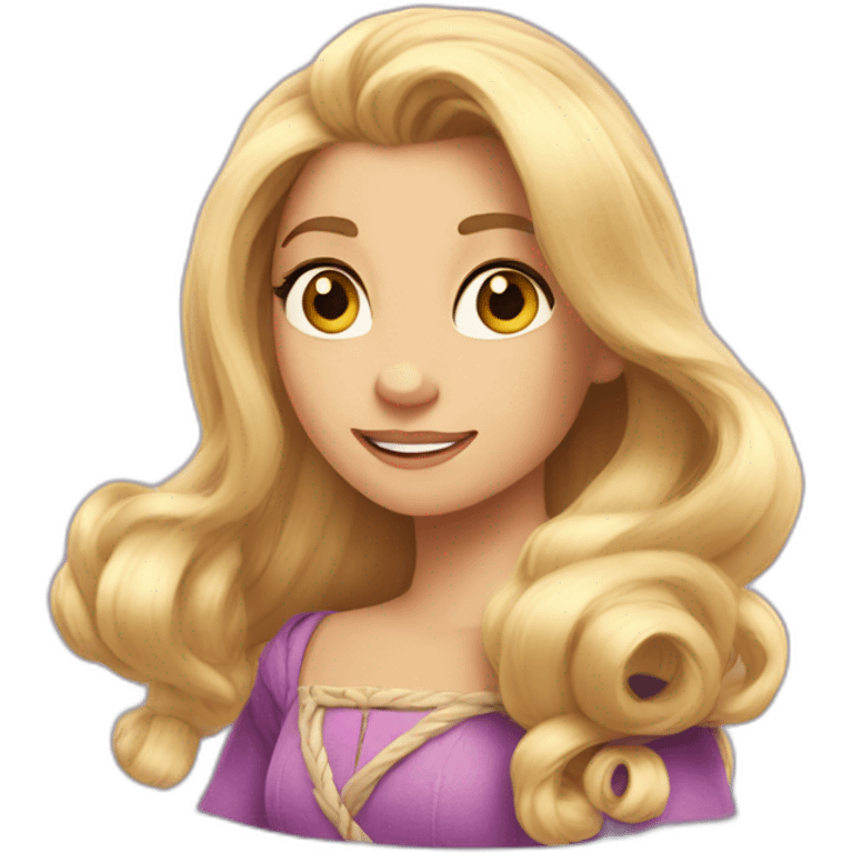 Raiponce emoji