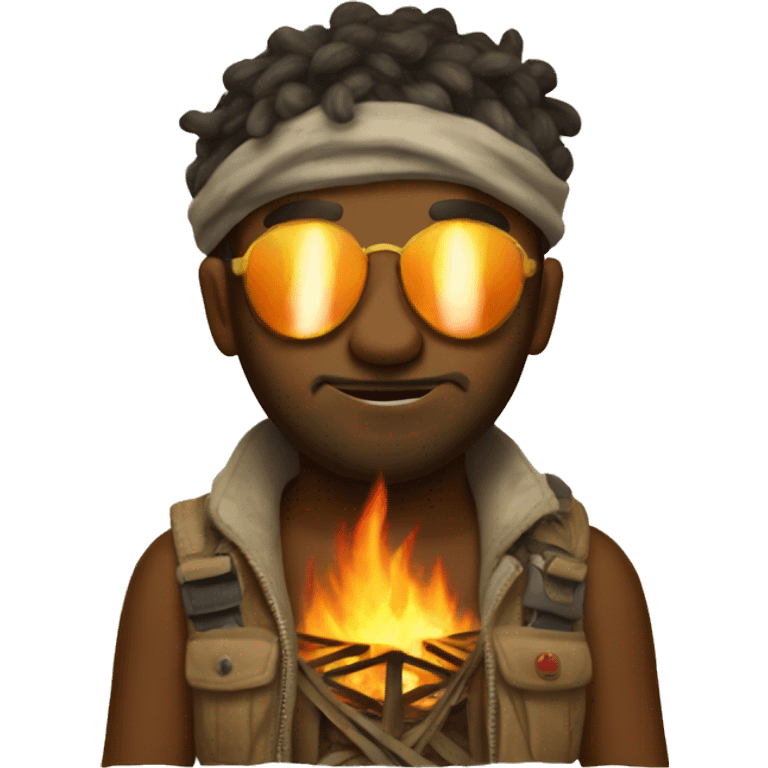 Burning Man emoji