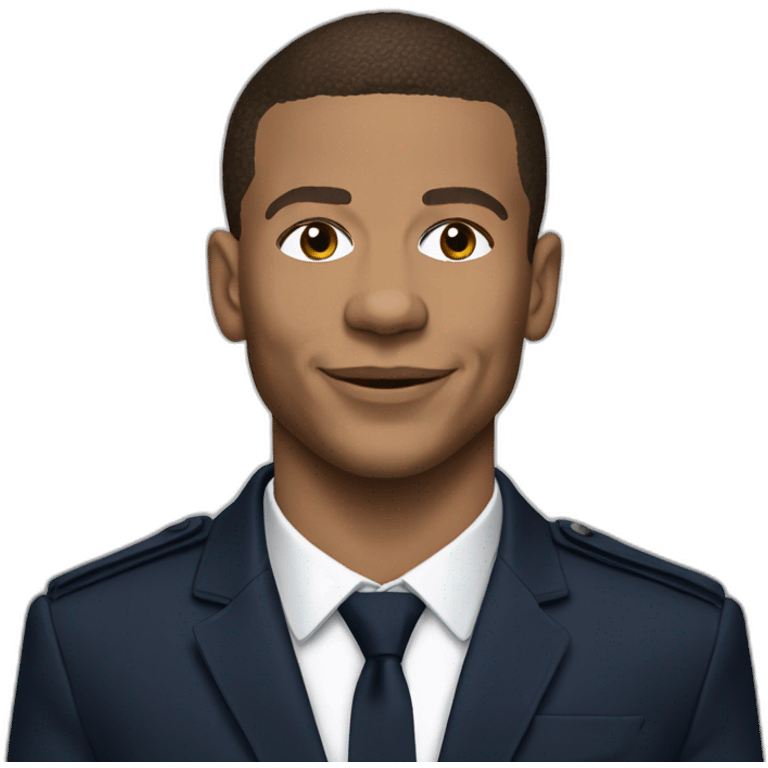 macron mbappé emoji