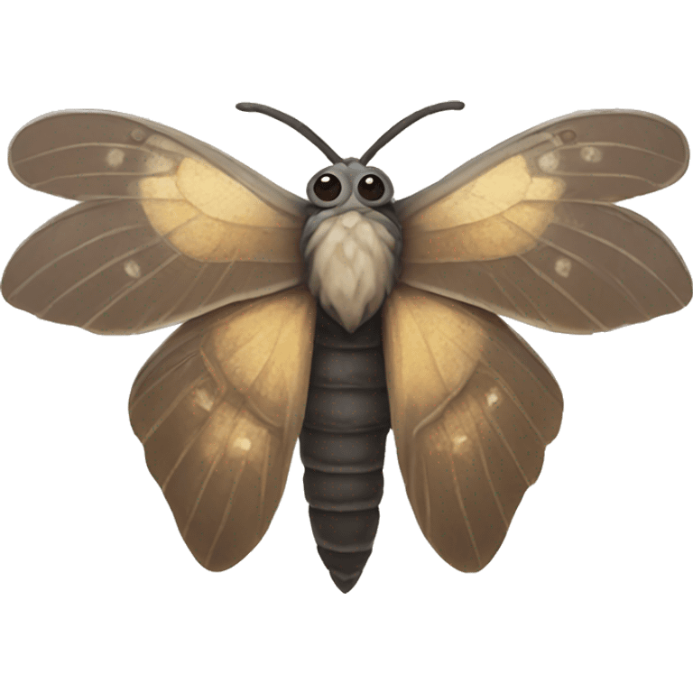 Spiritual moth emoji