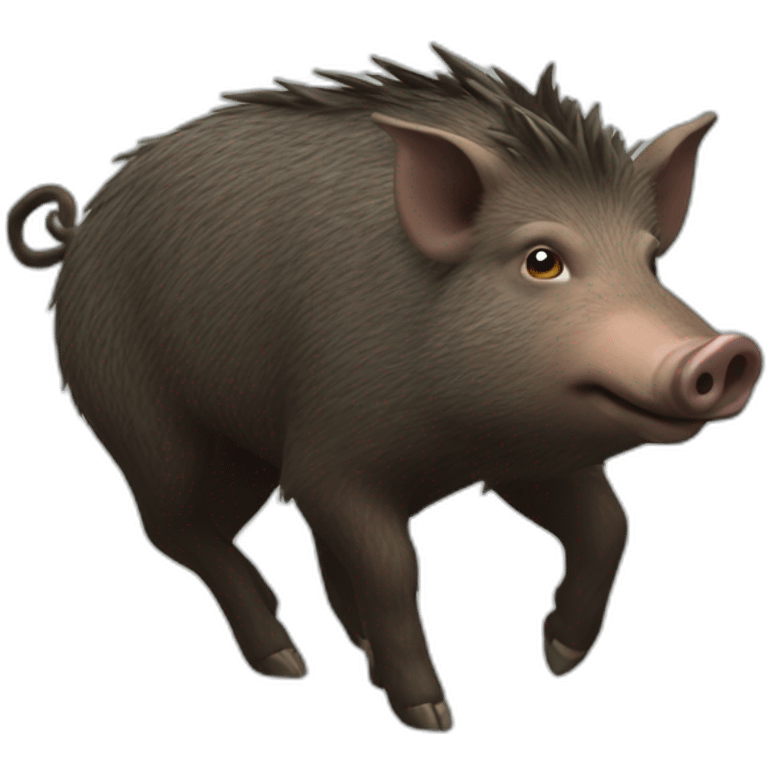 wild-boar-explosed emoji