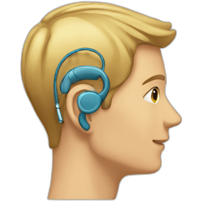 Cochlear implant emoji