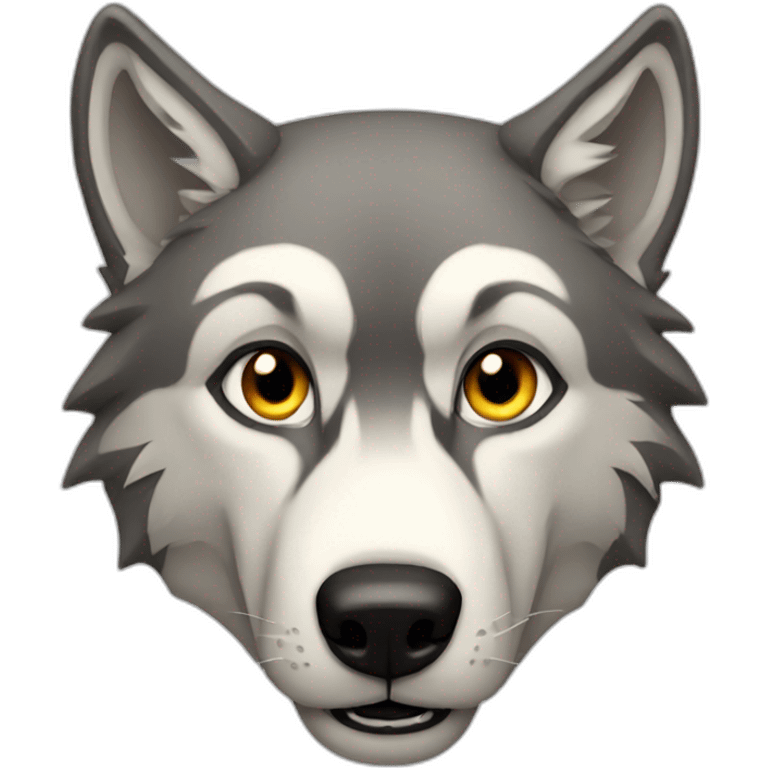 Wolf emoji