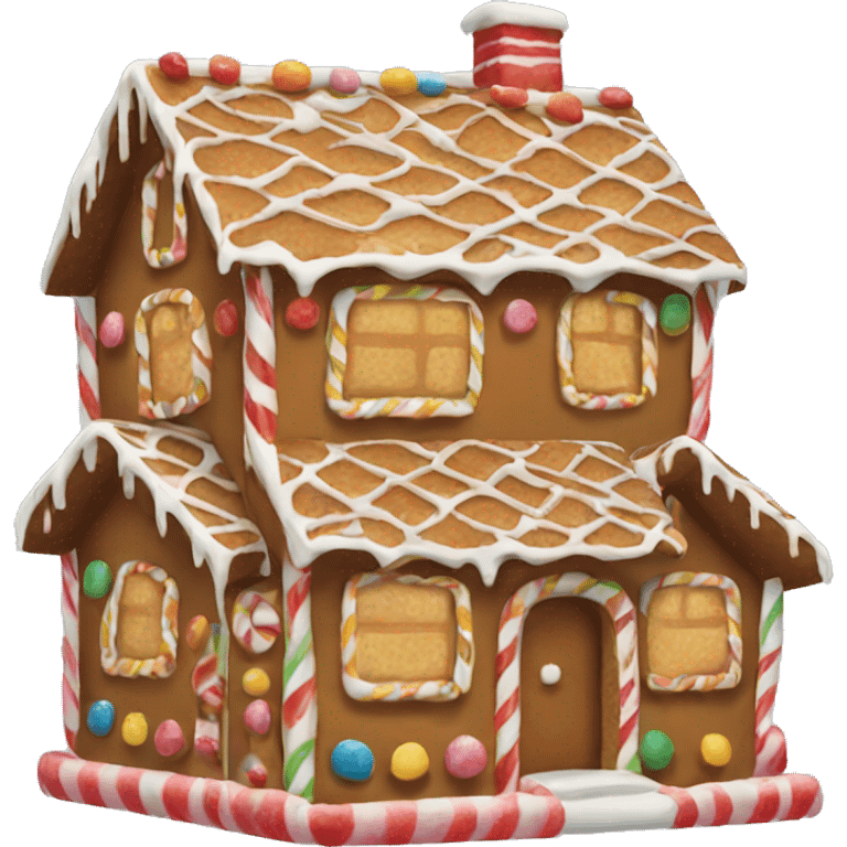 gingerbread house  emoji