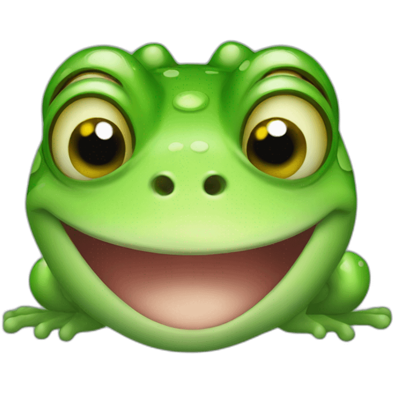 cute frog emoji