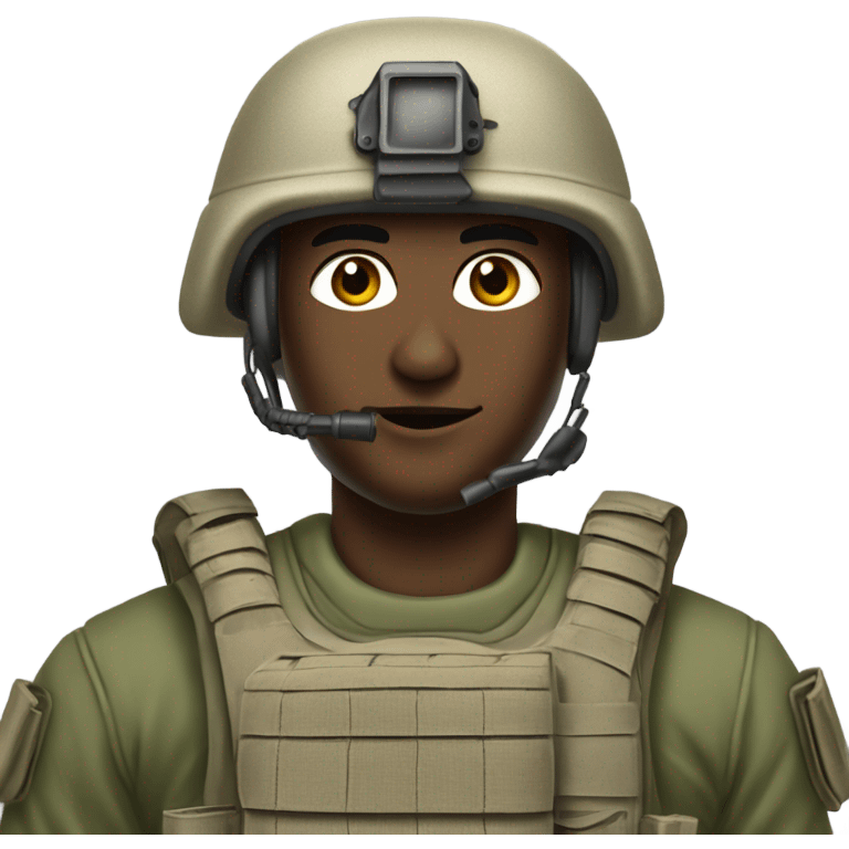 super realistic military with missle emoji