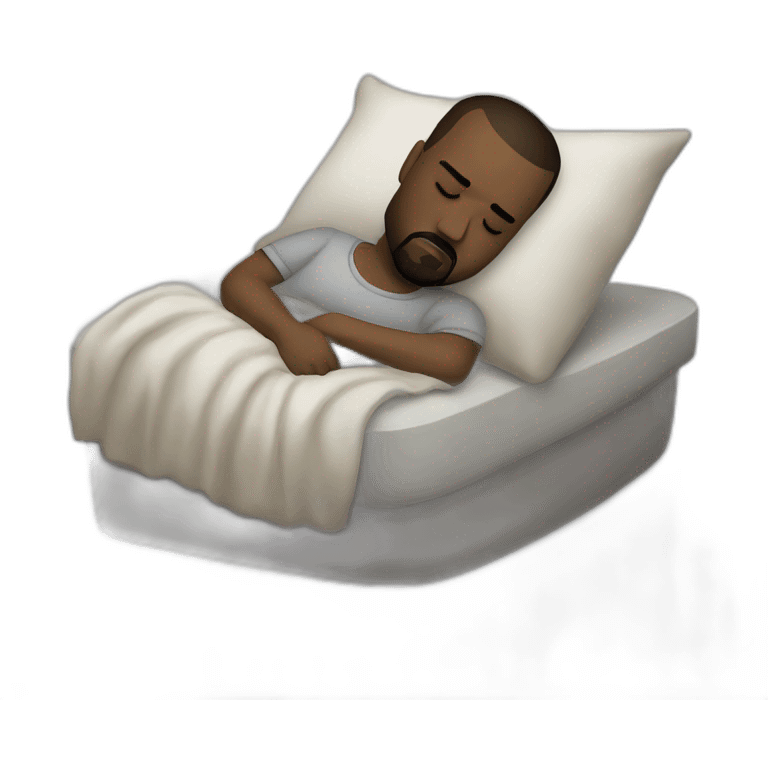 Kanye west sleeping emoji