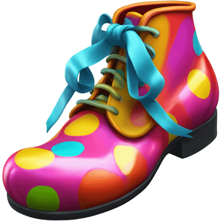 Clown shoes emoji