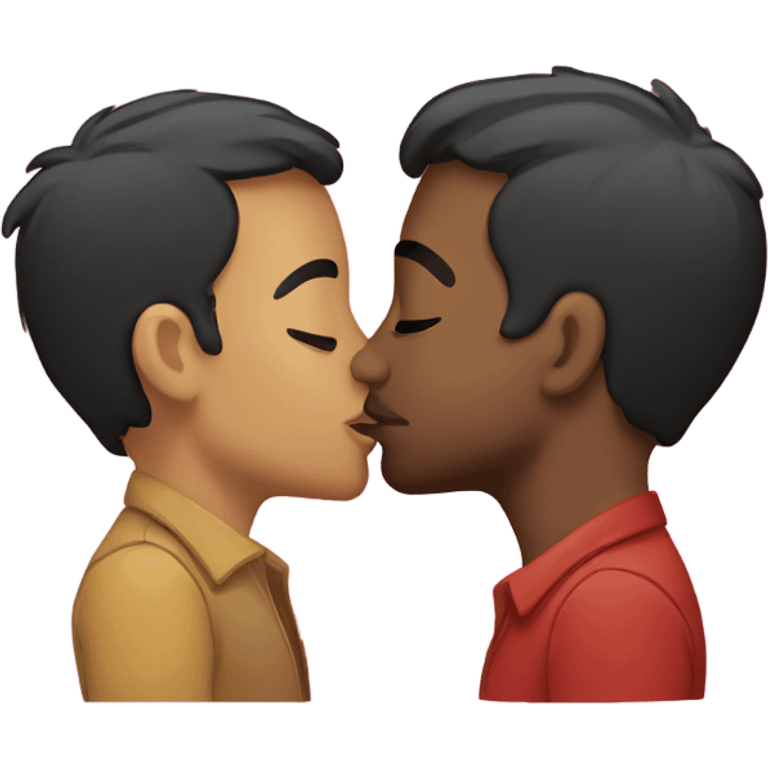 gay kiss emoji