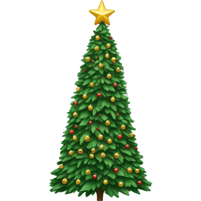 Rockefeller Christmas tree emoji