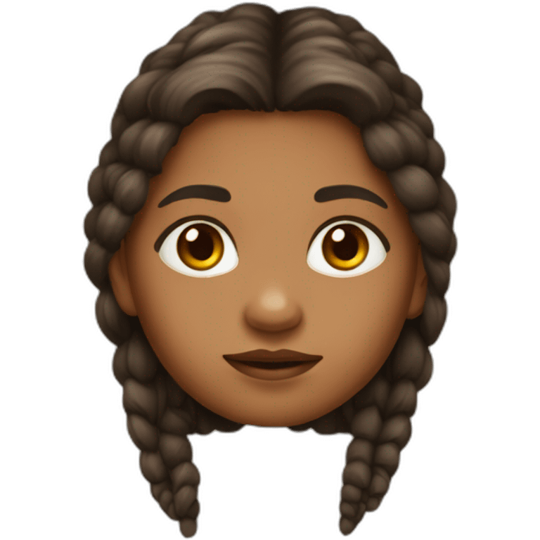 a girl of the Cro-Magnon age emoji