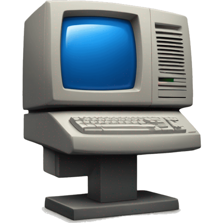 old pc from the 1990s emoji