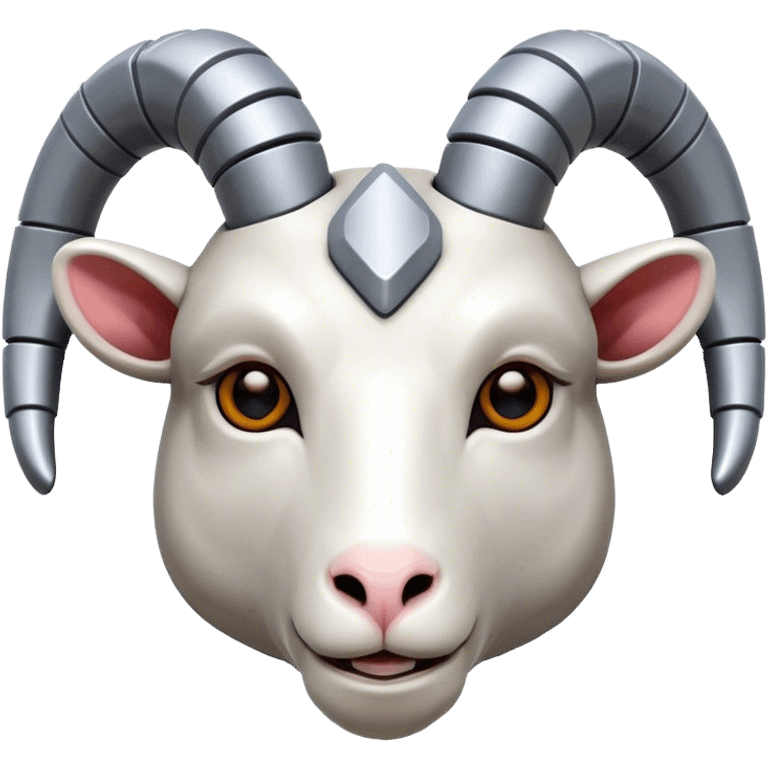 Cybernetic Ram(Goat) head  emoji