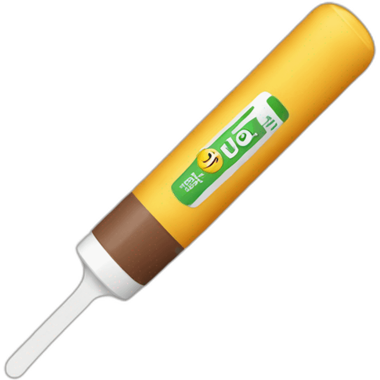 school glue stick  emoji