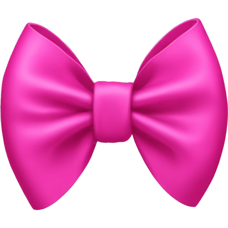 hot pink bow emoji