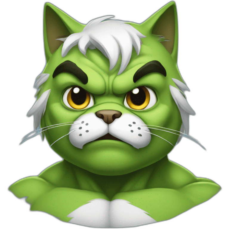 cat hulk emoji