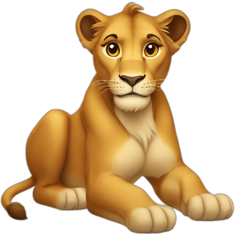 Nala du roi lion emoji