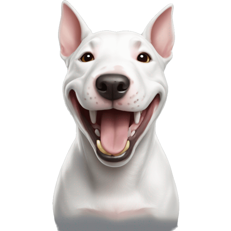 bull terrier smile emoji