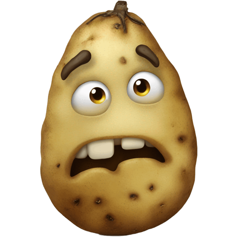 Rotten potatoes emoji