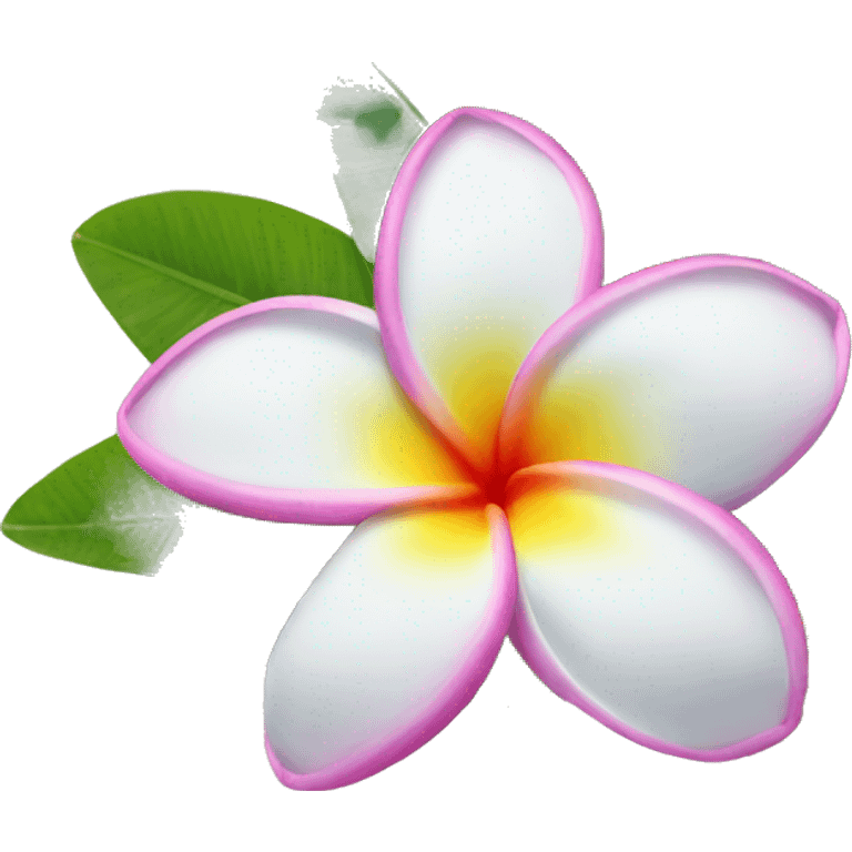 Plumeria  emoji