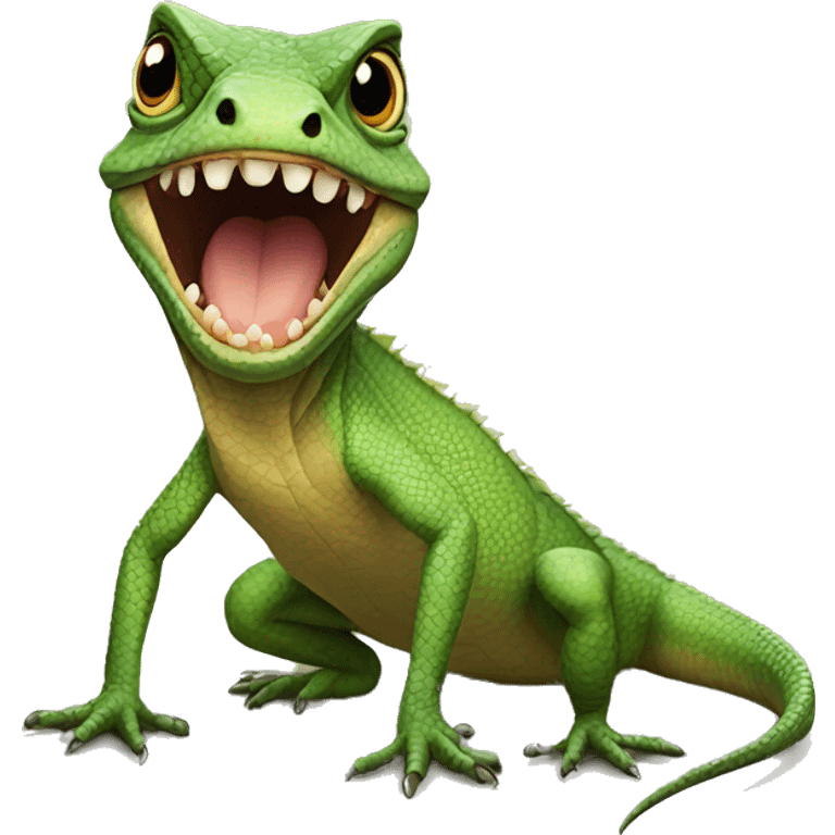 Sharp-mouthed Lizard emoji