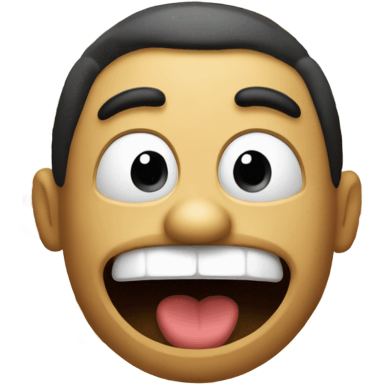 goofy lenny face car emoji