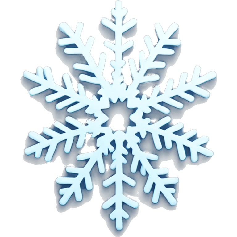 
snowflake emoji