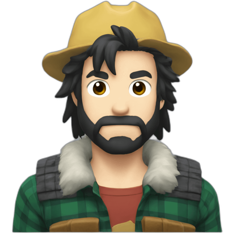 lumberjack in my hero academia emoji