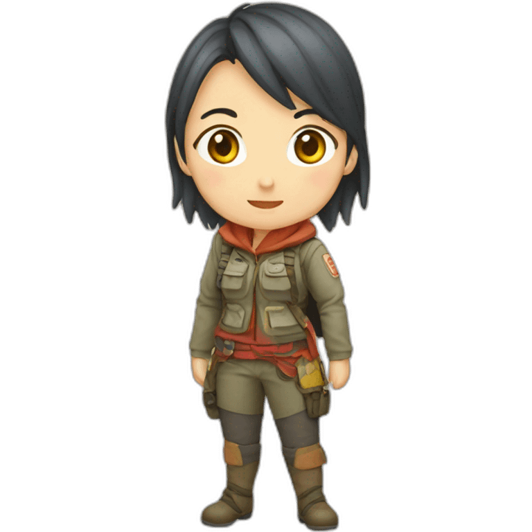 female-adventurer-from-japan emoji