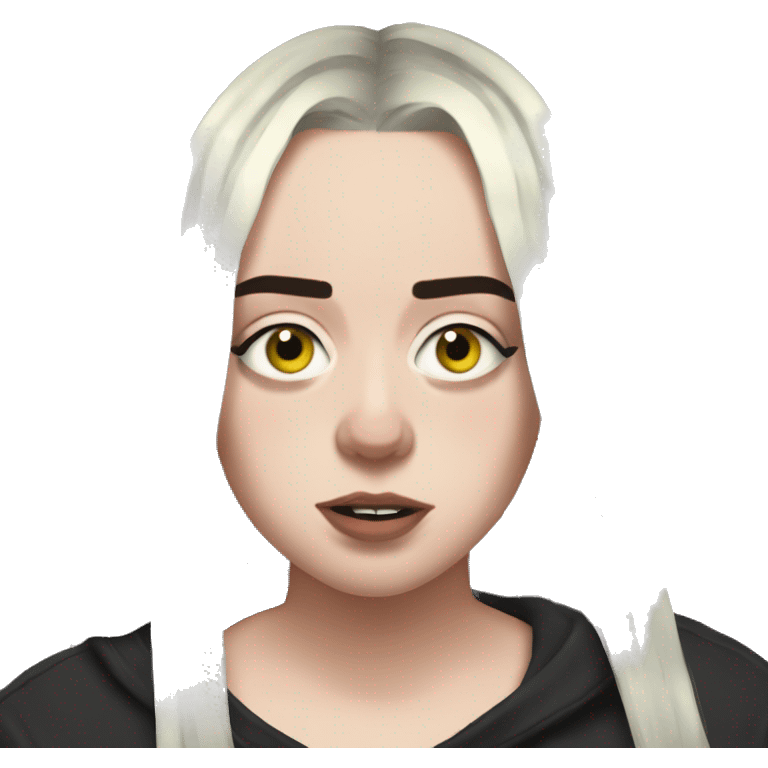 Billie Eilish y Maria Becerra  emoji